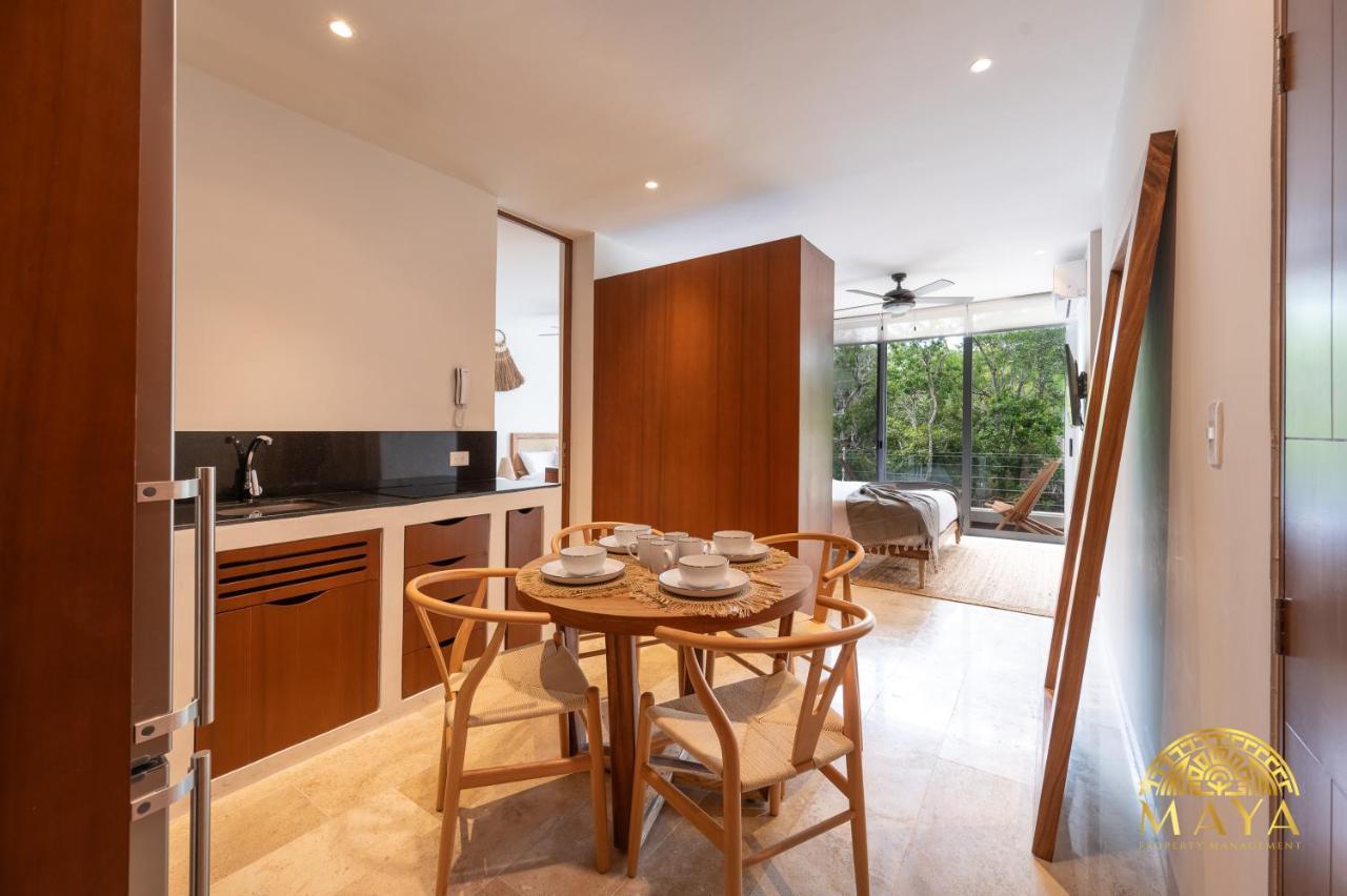 Nhoa 208A Lux 2Br Condo Jungle View In Aldea Zama 图卢姆 外观 照片
